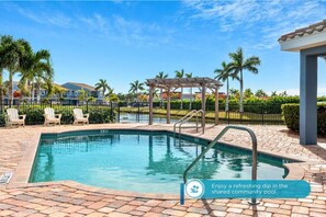 Outdoor pool - 148 Mediterranean Way (Indian Harbour Beach)