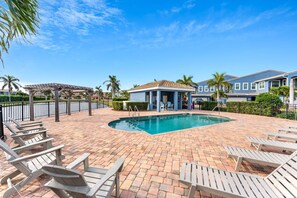 Outdoor pool - 148 Mediterranean Way (Indian Harbour Beach)
