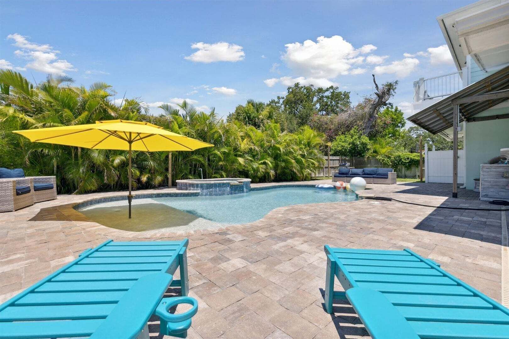 Outdoor pool