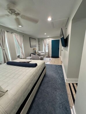 1 bedroom, iron/ironing board, free WiFi, bed sheets