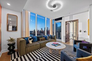 TV, table tennis - Rainey St. Bachelorette Penthouse w/ Pool & Views (Austin)