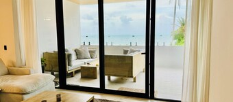 Upscale 2 bedroom beach front Villa