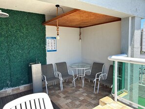 Apartment | Outdoor dining - Perdizes Residence Flat Condomínio  (São Paulo)