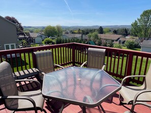 Outdoor dining - Beautiful home with great view of Beaver Stadium (State College)