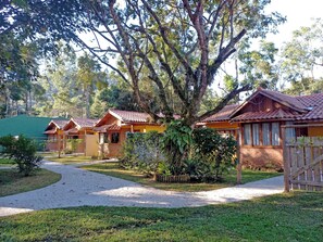 Majoituspaikan julkisivu