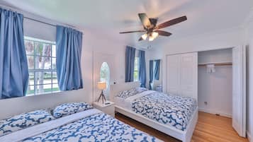 3 chambres, fer et planche à repasser, lit parapluie, Wi-Fi gratuit