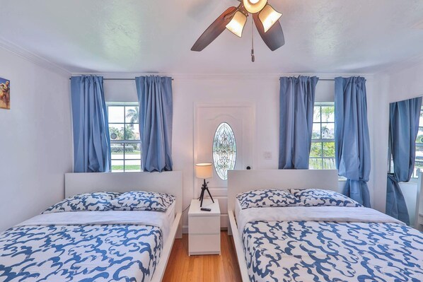 3 bedrooms, iron/ironing board, travel cot, free WiFi