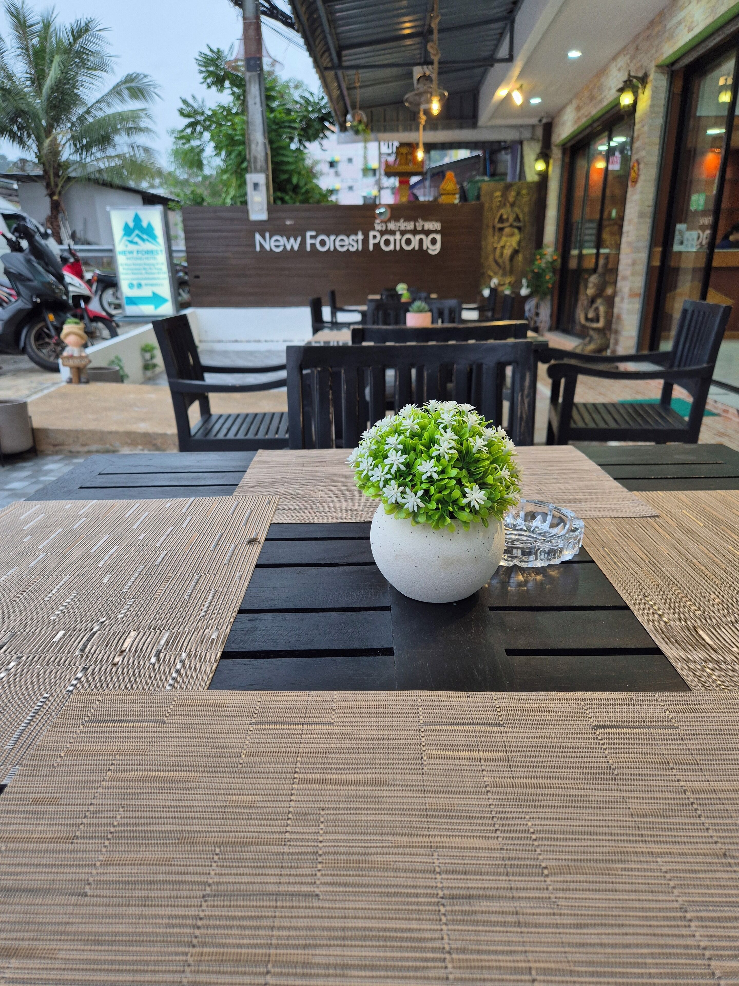 Façade de l’hébergement