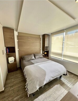 1 dormitorio, cortinas opacas, wifi gratis