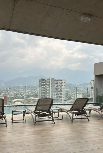 Modern apartment near Fundidora and downtown Monterrey.