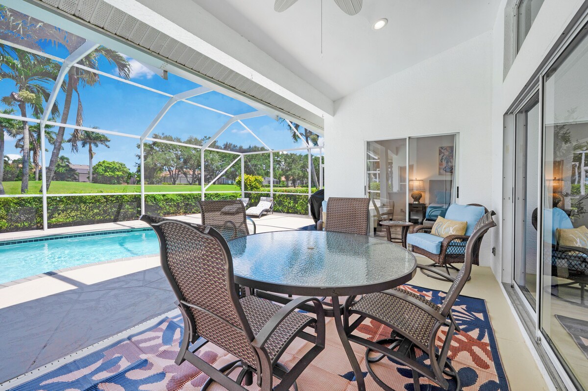 Photo 22 of Updated 3-bedroom house in Lely Resort, with private pool and golf course view.
