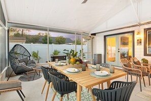 Udendørs spisemuligheder