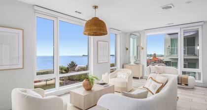 Designer Oceanfront Retreat Featured in Architectural Digest ☀ Steps from Beach