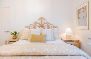 2 bedrooms, iron/ironing board, travel crib, WiFi