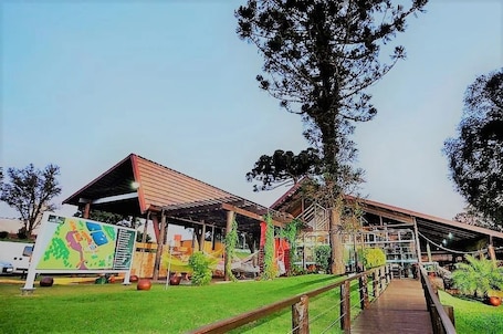 Front of property. o recanto hotel fazenda ltda