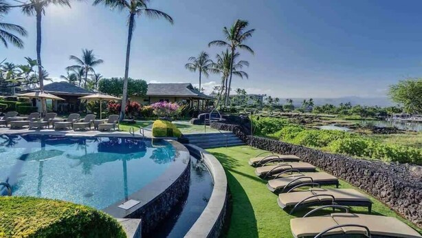 Unclassified image, 1 of 24, button - Beach club access, pool, Complex on A-bay, Private (Waikoloa Village)