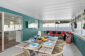 Opções para refeição ao ar livre