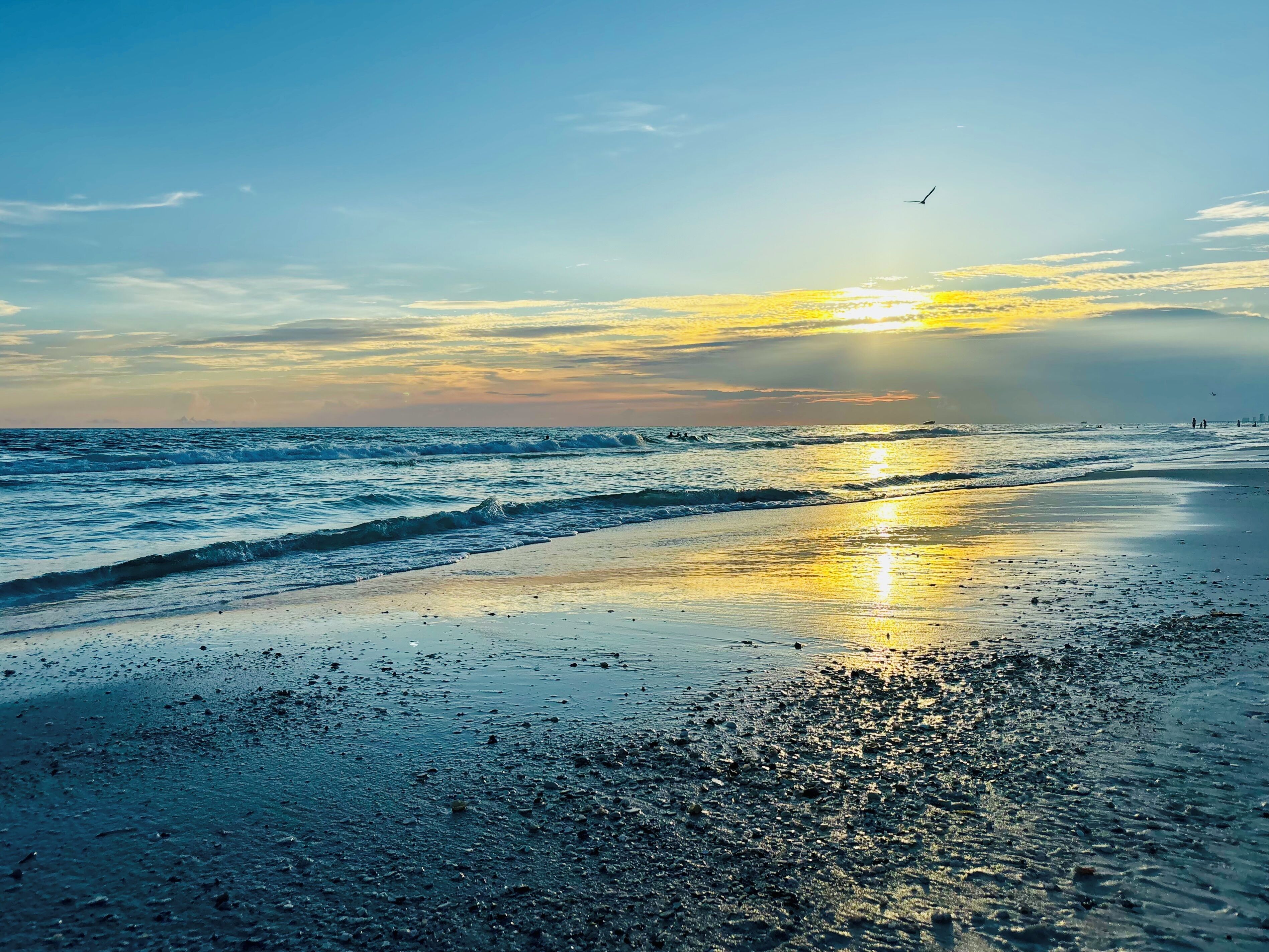 Sur la plage, serviettes de plage