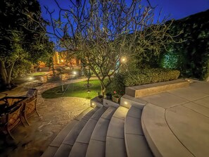 Overnattingsstedets uteområder