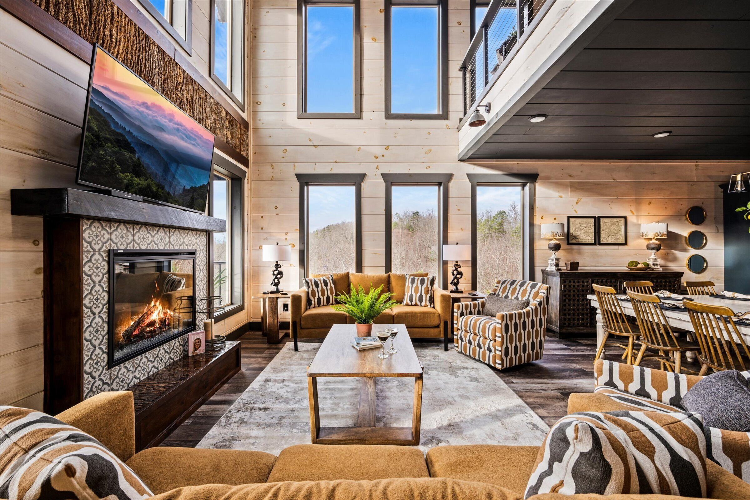 Smart-TV, peis og kontorer