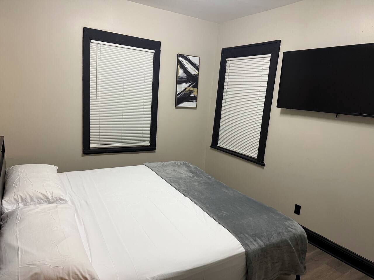 4 bedrooms, iron/ironing board, travel crib, WiFi