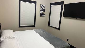 4 bedrooms, iron/ironing board, travel crib, WiFi