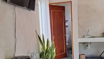 Comfort Cabin, 1 Queen Bed, Patio, Courtyard View | 2 bedrooms, blackout curtains, free WiFi