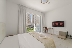 1 chambre, fer et planche à repasser, Wi-Fi gratuit, draps fournis