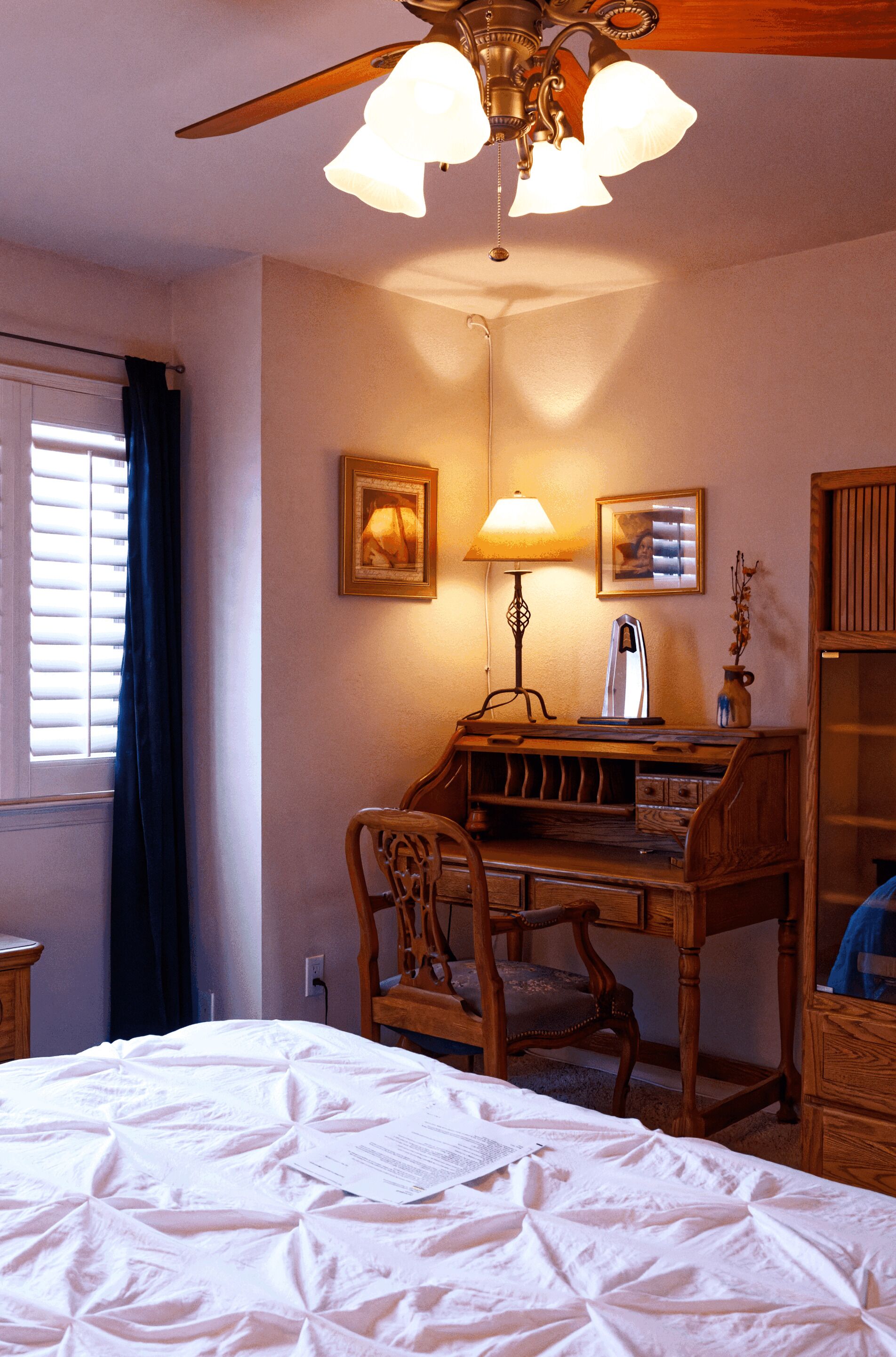 2 bedrooms, desk, iron/ironing board, free WiFi
