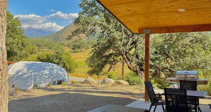 Magnificent view
2-bedroom house in charming Three Rivers with AC, WiFi