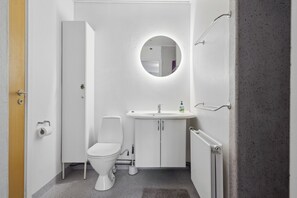 Een douche, een haardroger