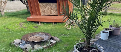 Enceinte de l’hébergement