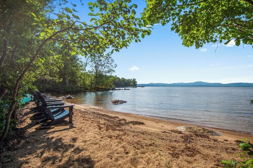 Duck Duck Moose | New Private Home on Mooselookmeguntic Lake, Private Waterfront