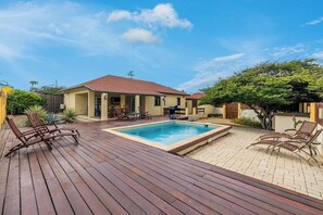 Pool - Villa Rosa ~ Peaceful & Cozy 3BR2BA w/PrivatePool! (Paradera)