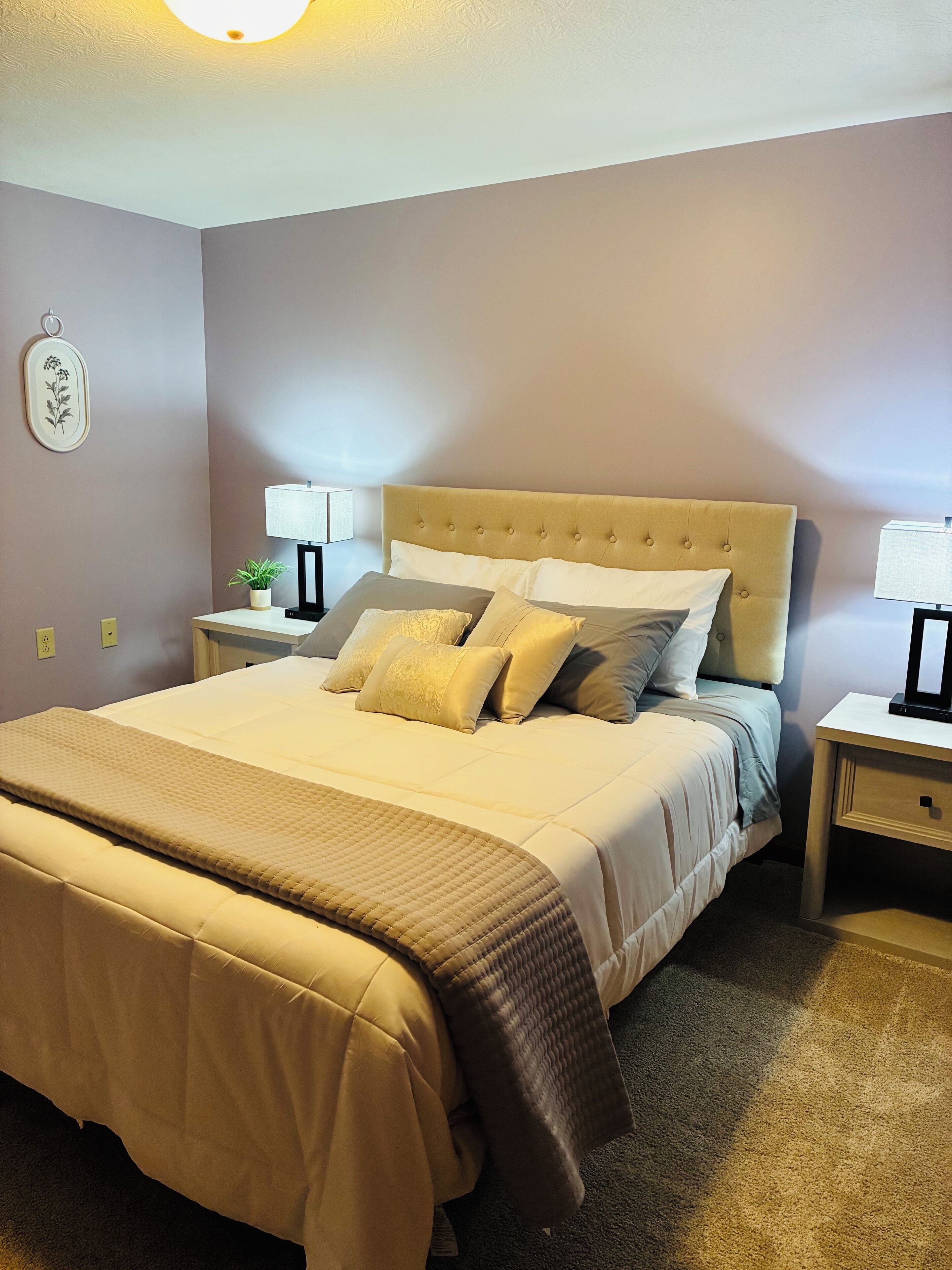 4 bedrooms, iron/ironing board, free WiFi, bed sheets