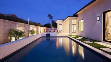 Una piscina climatizada