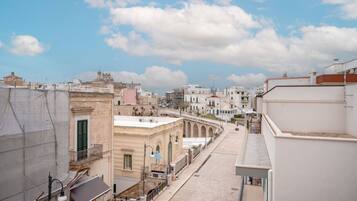 Blick von der Unterkunft