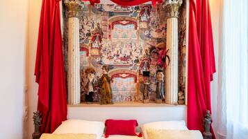 2 slaapkamers, een strijkplank/strijkijzer, gratis wifi, beddengoed