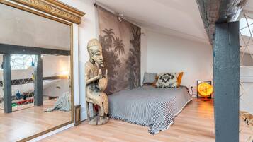 2 Schlafzimmer, Bügeleisen/Bügelbrett, kostenloses WLAN, Bettwäsche
