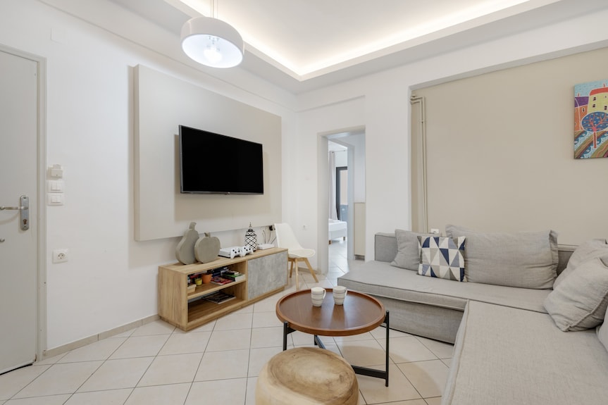Villa Mit Balkon Und Zugang Zum Pool - Chania