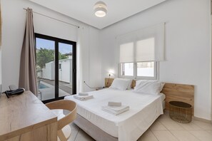 2 bedrooms, iron/ironing board, free WiFi, bed sheets