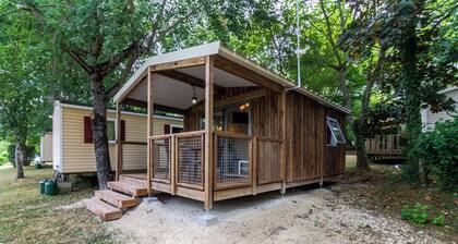 Mobil-home climatisĂ© avec piscine & Ă©tangs â PĂ©rigord Noir, proche Sarlat