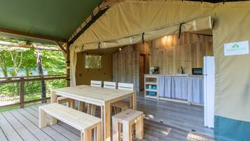 Opções para refeição ao ar livre