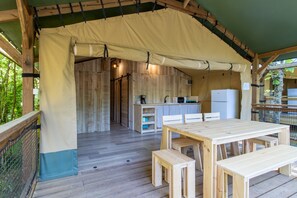 Restauration en plein air