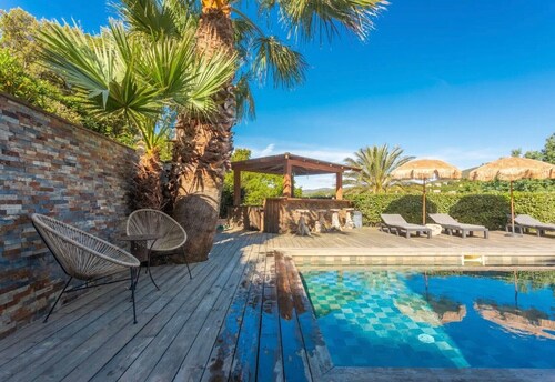 Chambre "Premium 4" avec piscine partagée, Wi-Fi et climatisation