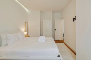 2 bedrooms, iron/ironing board, travel crib, WiFi
