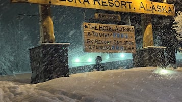 Enceinte de l’hébergement