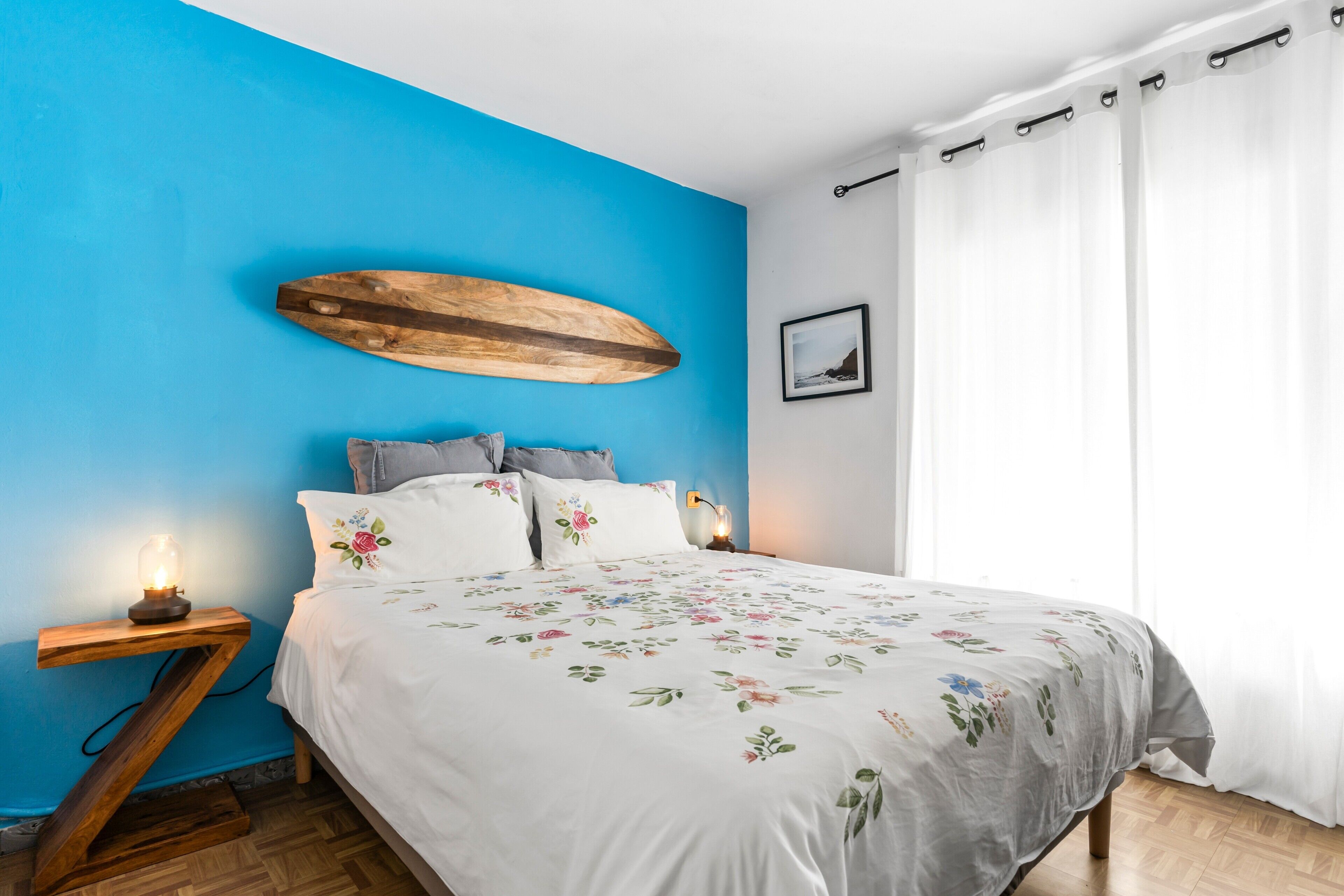 3 dormitorios, tabla de planchar con plancha, wifi gratis y ropa de cama