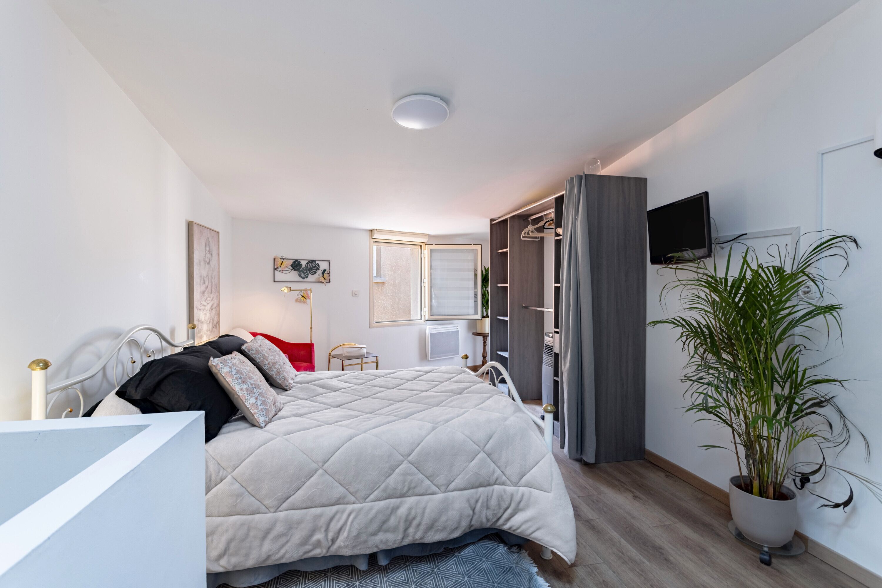 1 slaapkamer, beddengoed