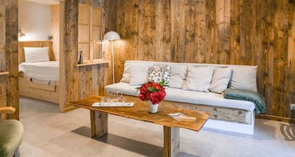 Gîte Ciméléon Bas – Corps de ferme authentique, vue Alpes, terrasse privée, 4 personnes